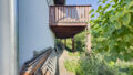 Südseite des Hauses mit großzügigem Balkon