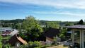 Ausblick vom Garten