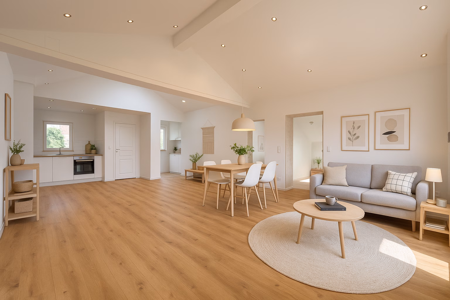 Wohnbeispiel Wohnzimmer