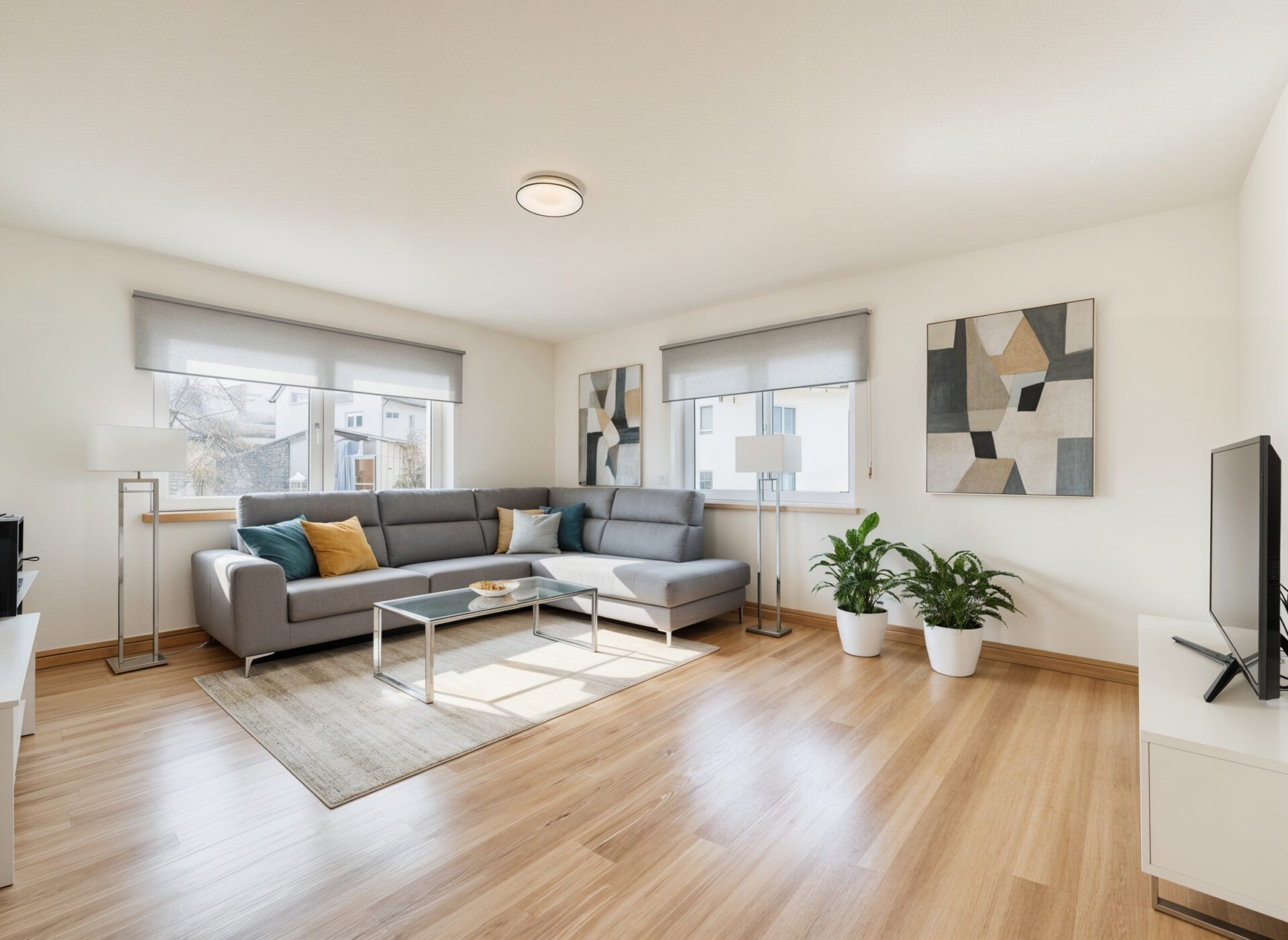 Wohnzimmer - (KI generiert)