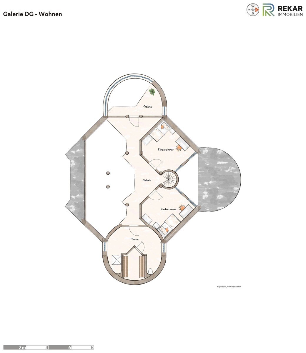 Dachgeschoß/Galerie