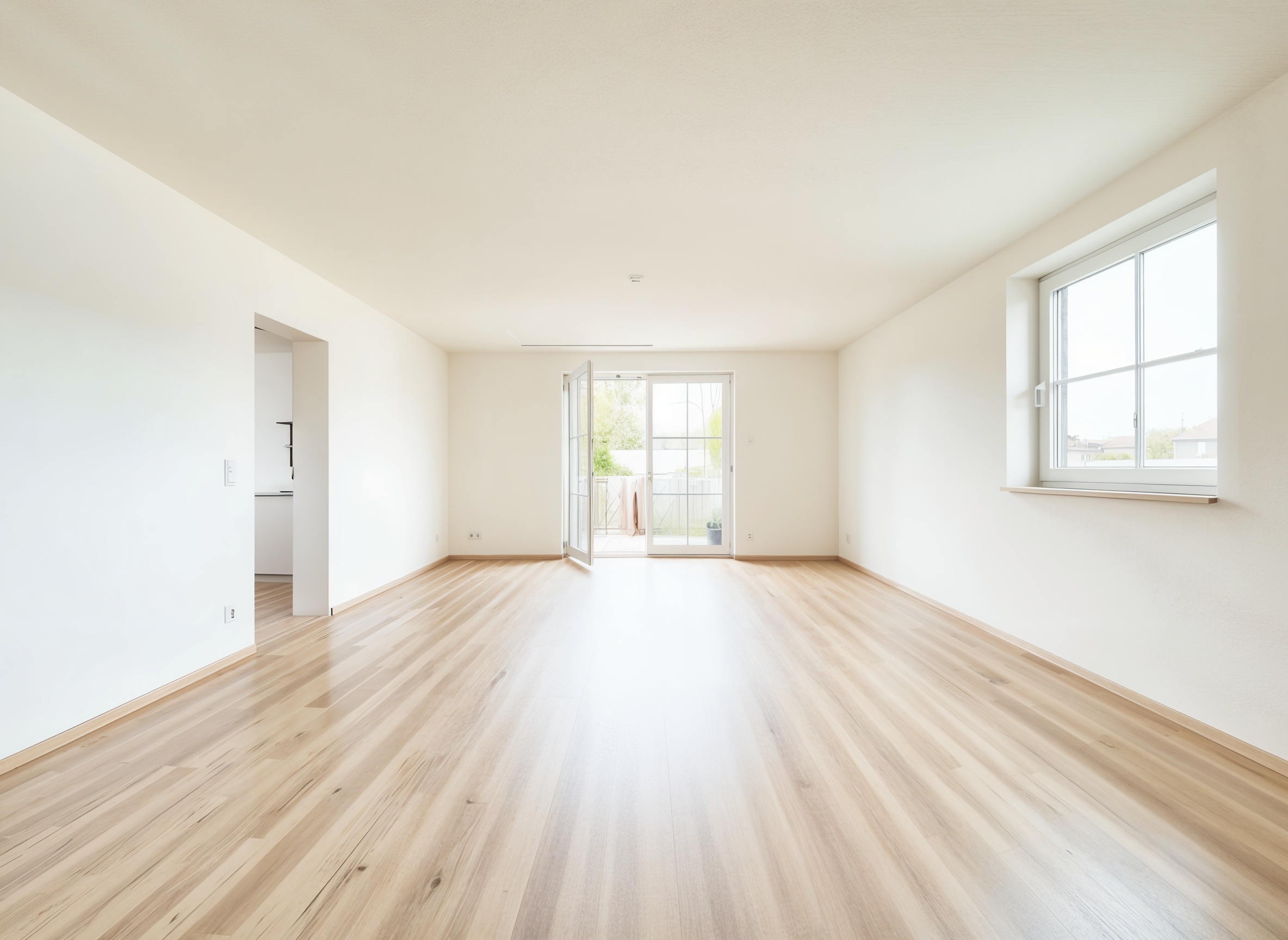 Whg. EG, Wohnzimmer - (KI generiert)