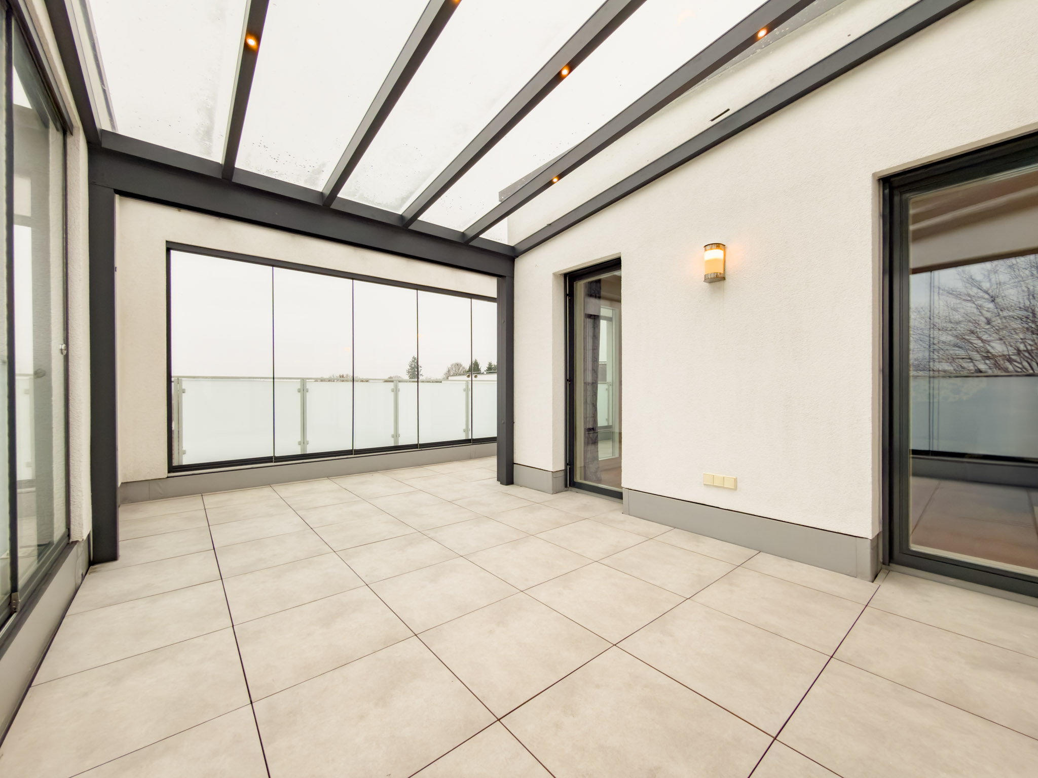 Überdachte Terrasse