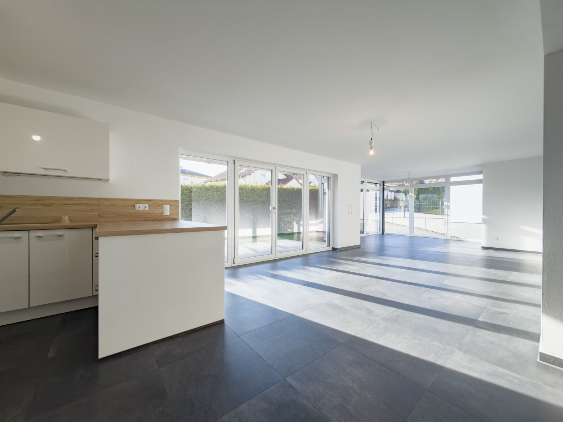 offener Wohn-, Essbereich