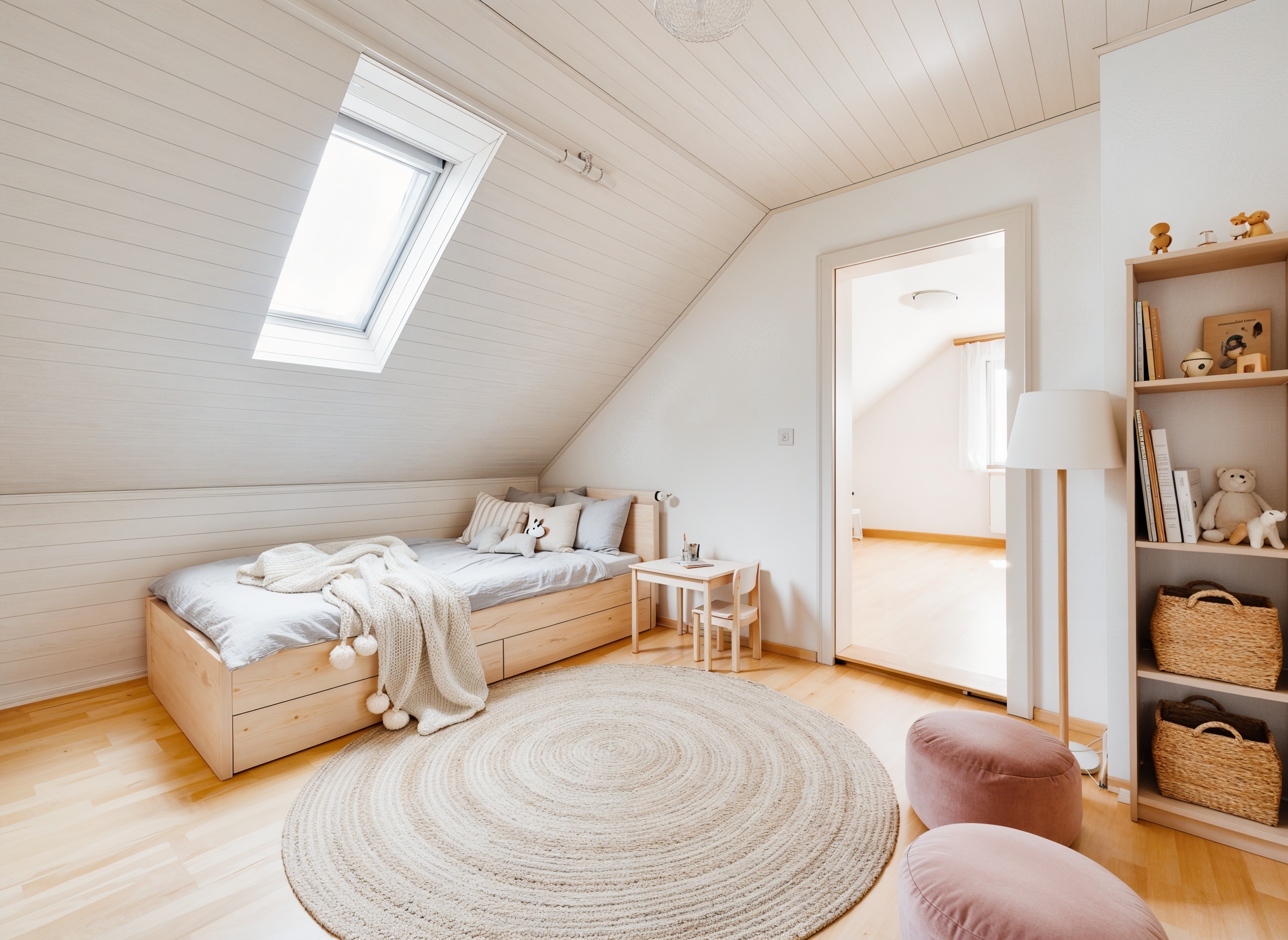 Kinderzimmer 2 im DG - (KI generiert)