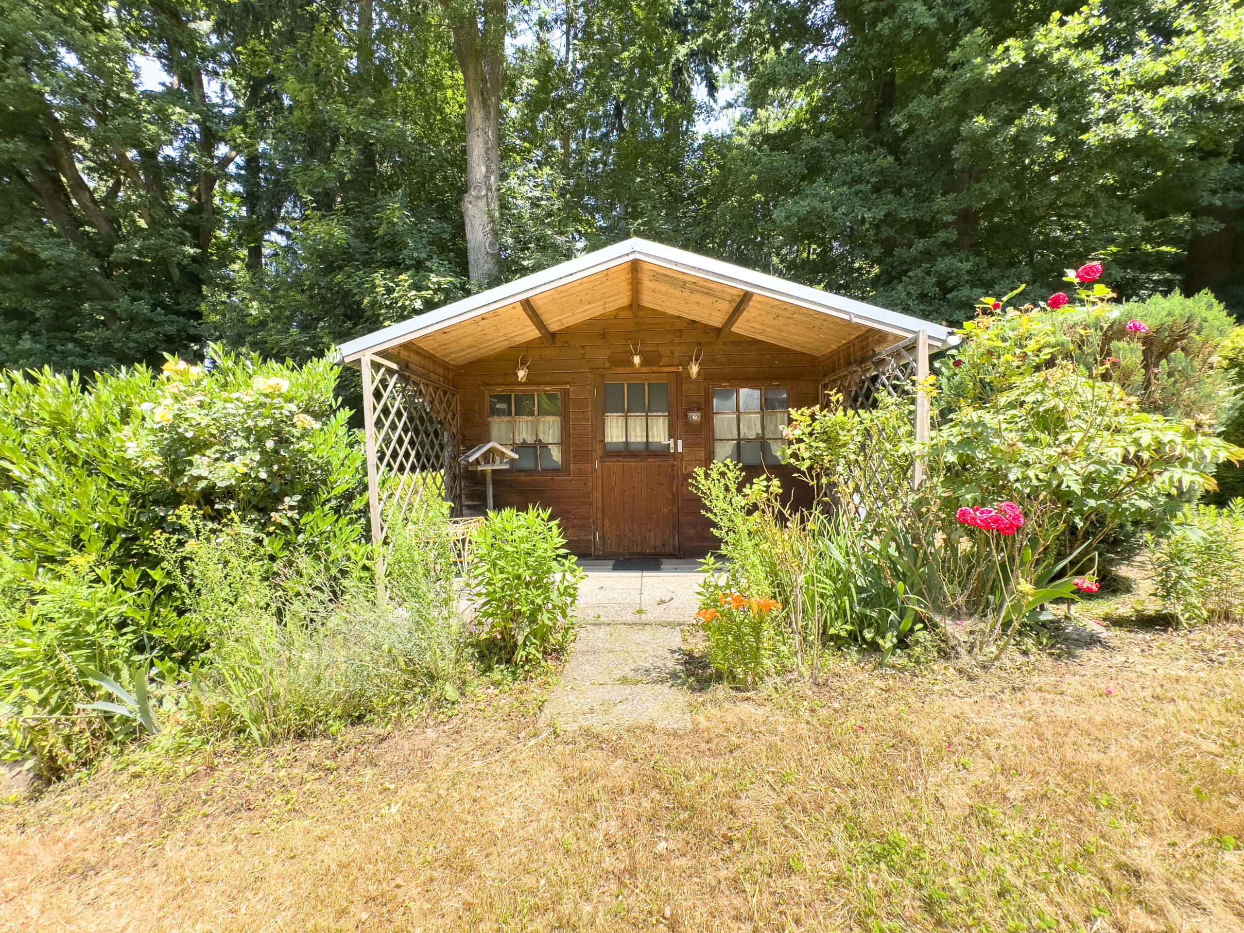 Gartenhütte für Gartengeräte