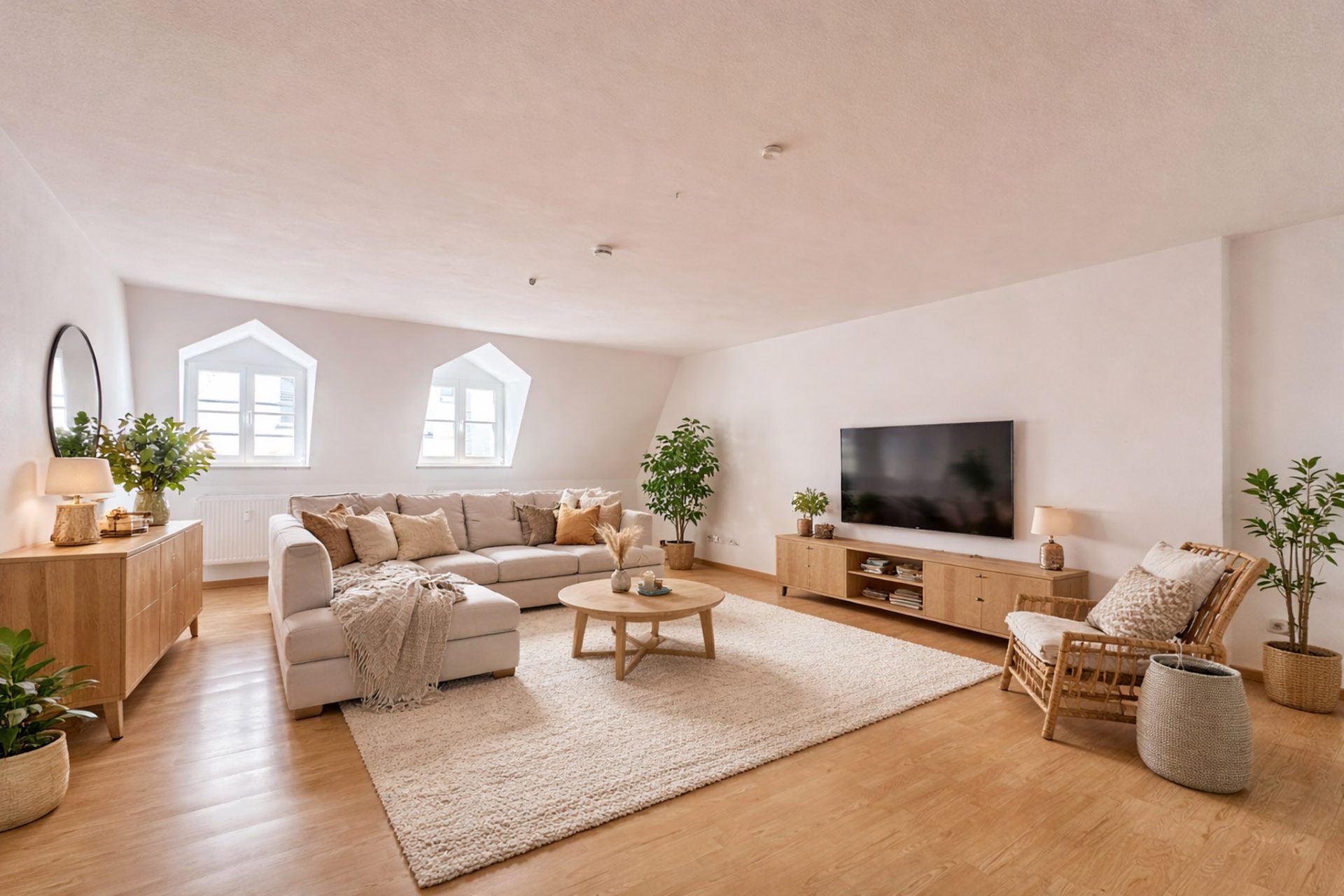 Wohnzimmer - KI generiert