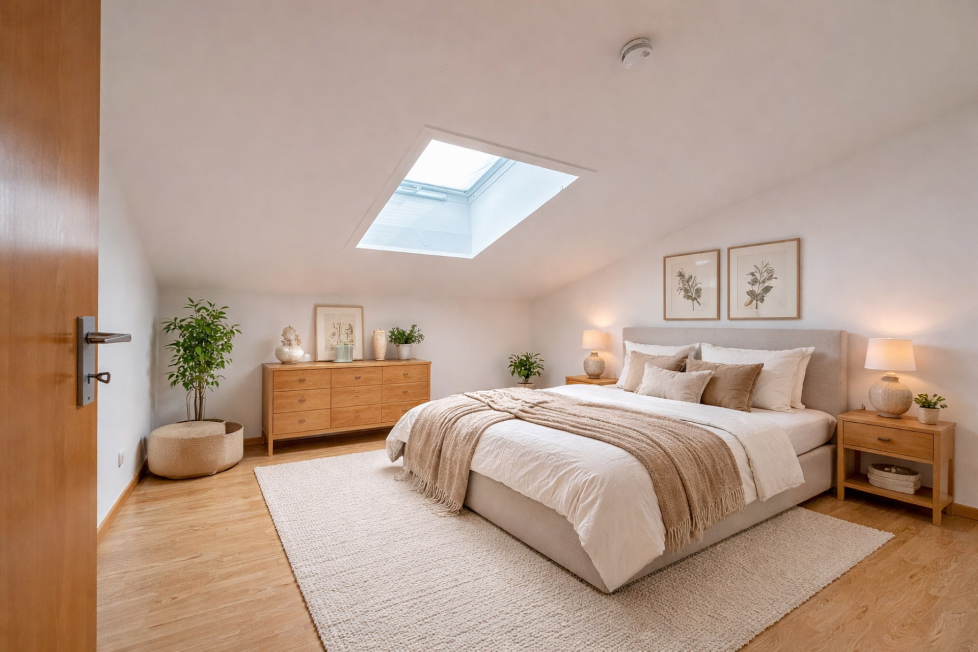 Schlafzimmer 2 im OG (KI generiert)