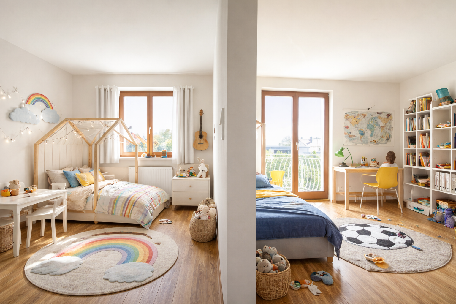 Kinderzimmer im OG (KI gerneriert)