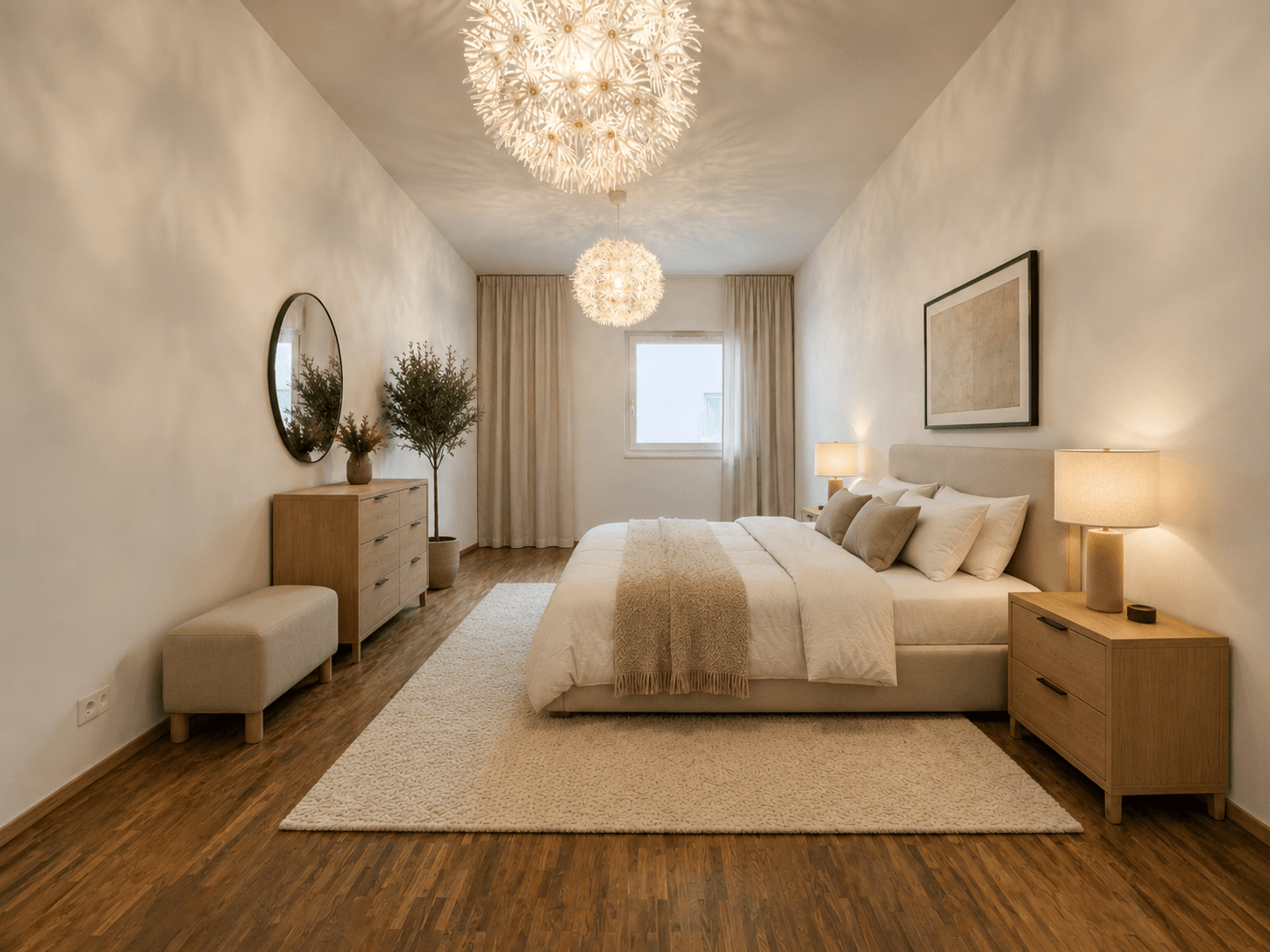 KI generiert - Schlafzimmer