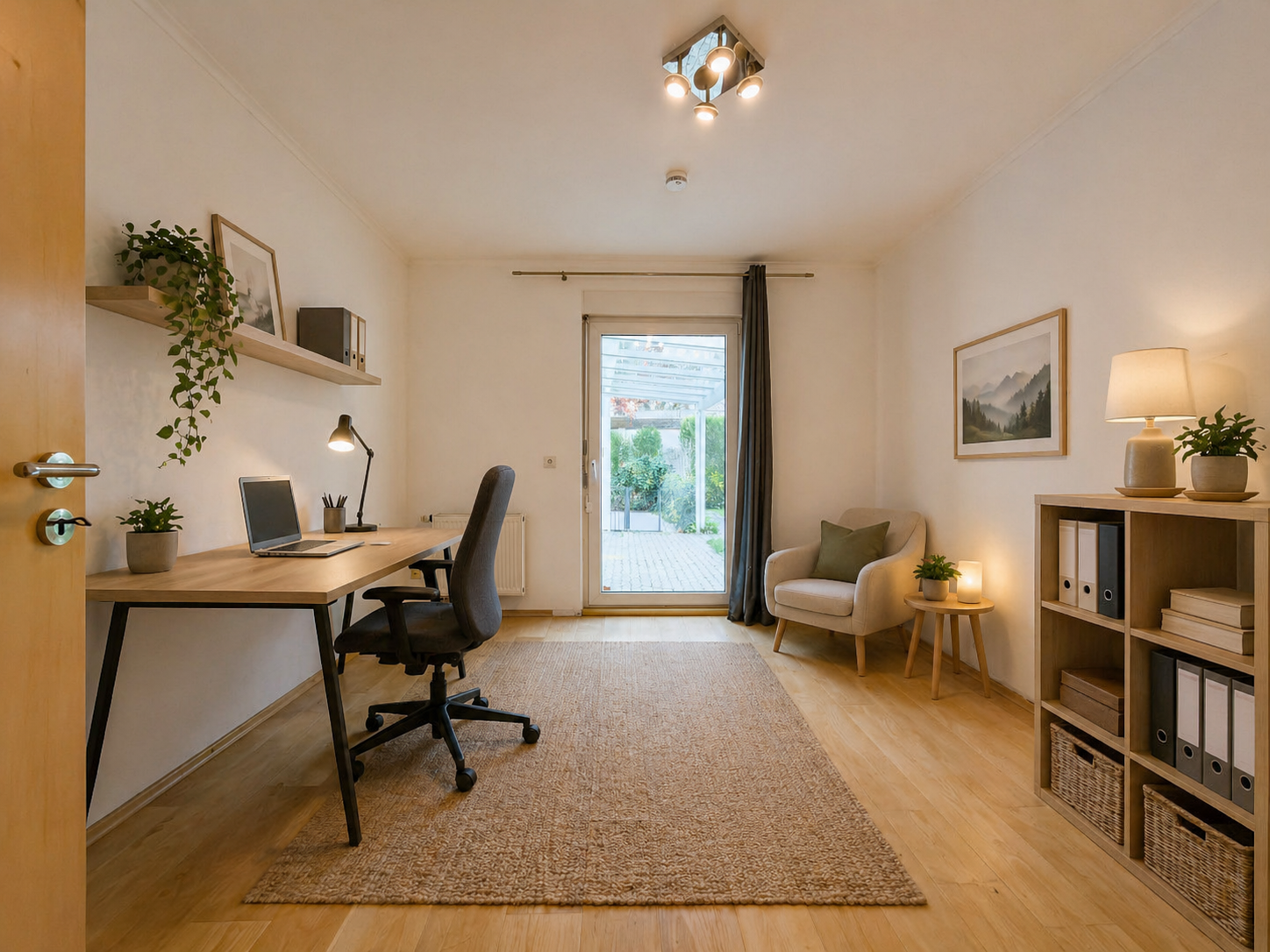 KI generiert: Büro