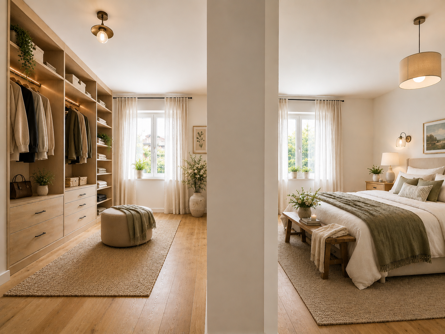 Durchgangszimmer im EG (KI generiert)