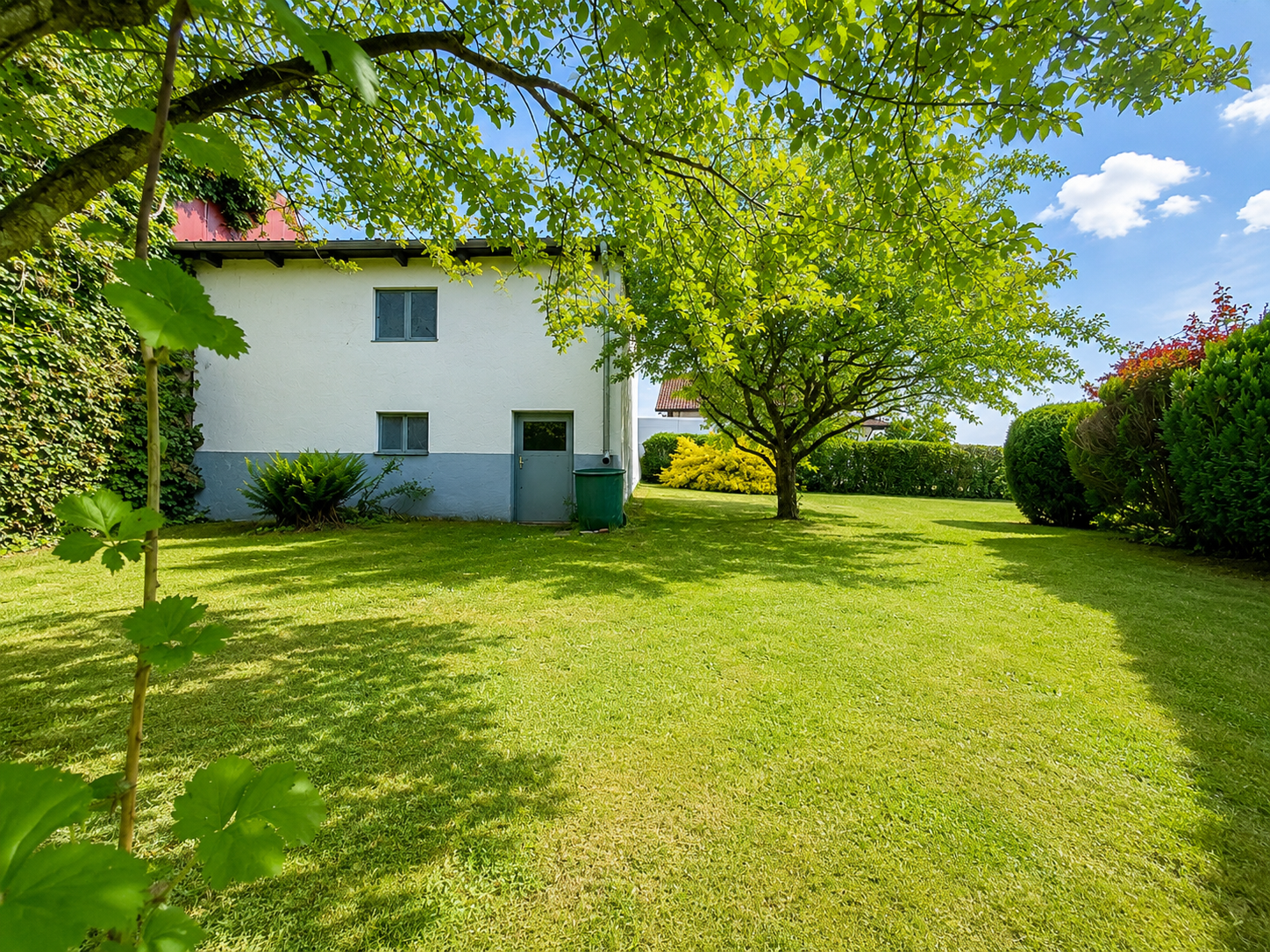 Geräteraum unter der Garage