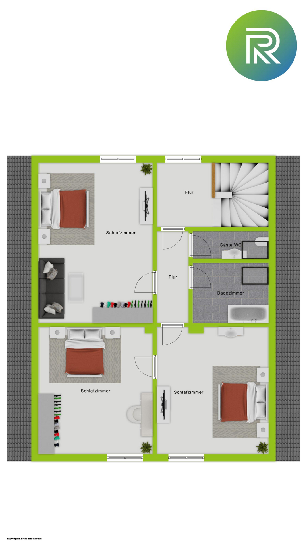 Grundriss OG