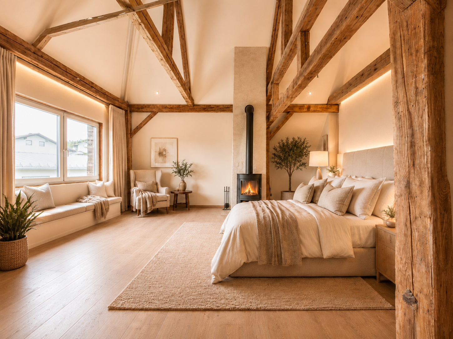 Schlafzimmer DG - KI generiert