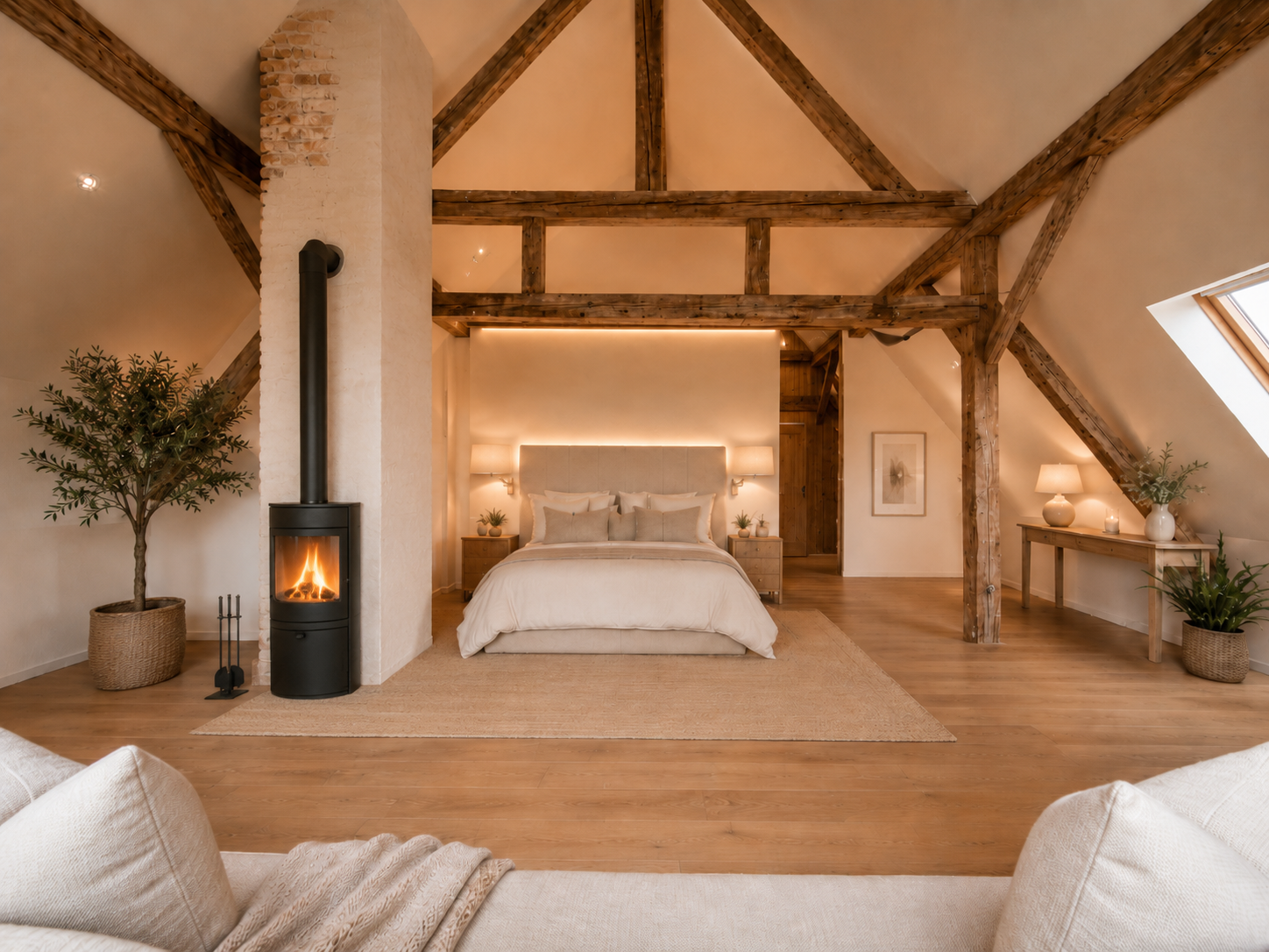 Schlafzimmer DG - KI generiert