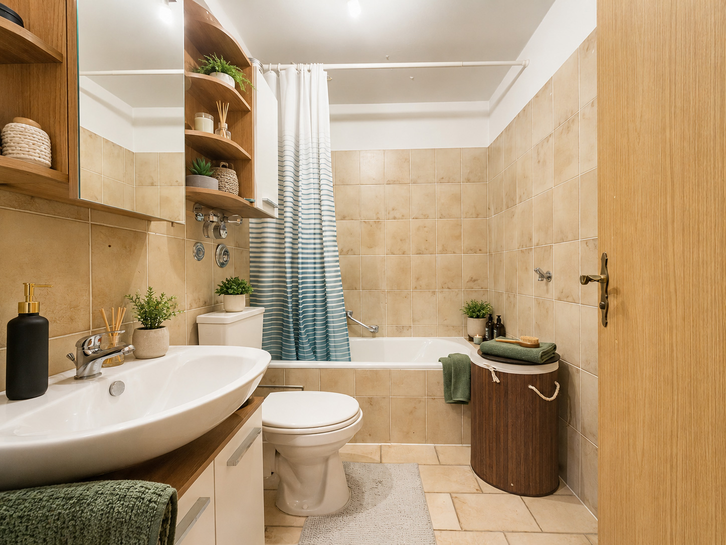 Badezimmer - KI bearbeitet