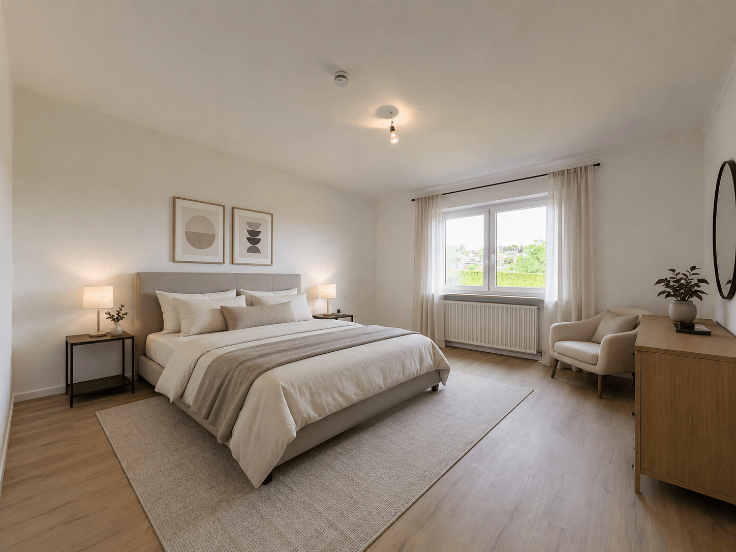 Schlafzimmer 1 - KI generiert
