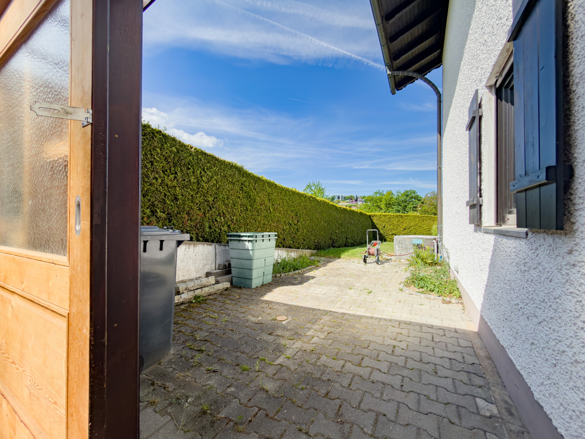 Außenansicht / Anbauschuppen