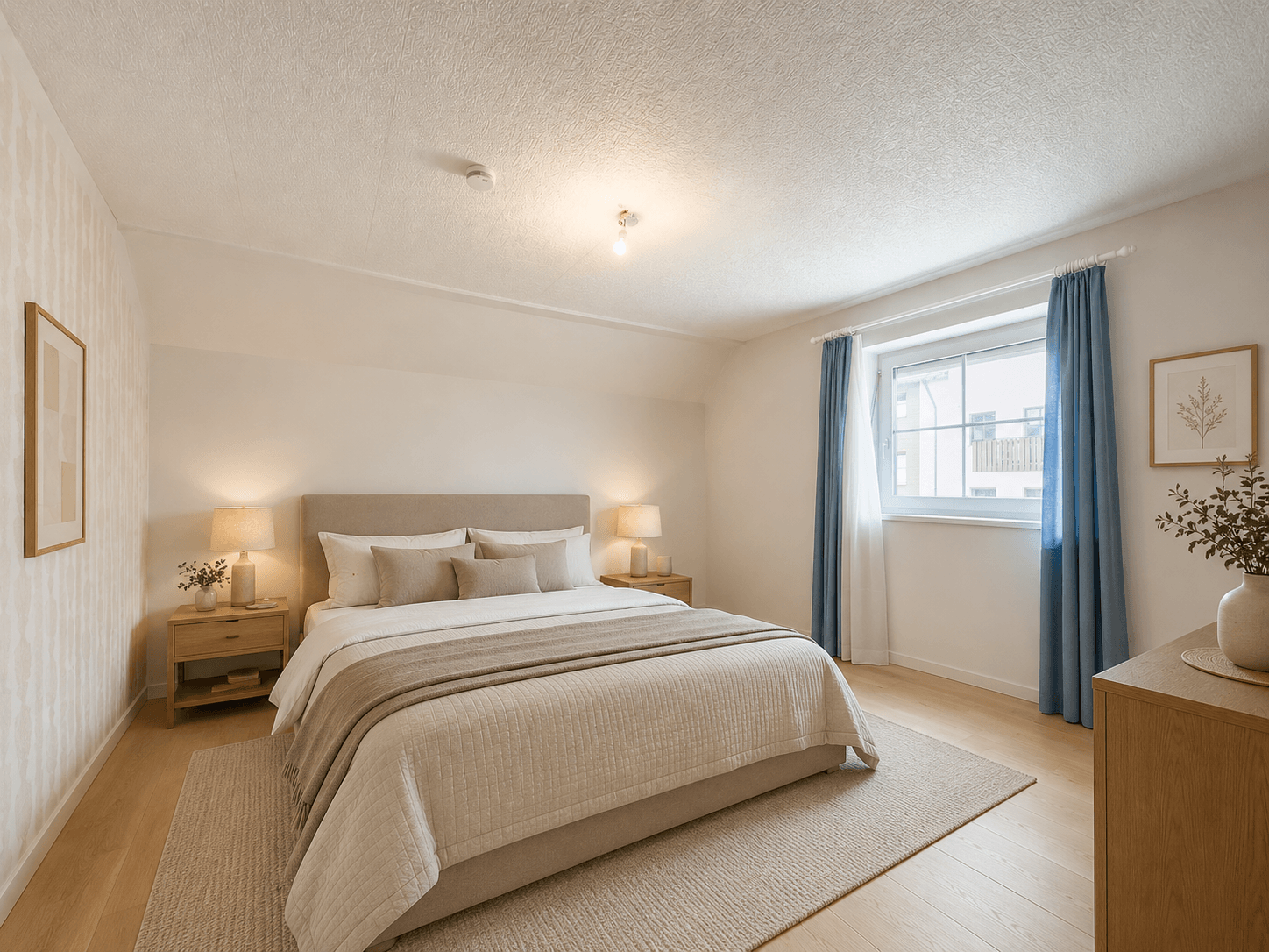 Schlafzimmer im OG (KI generiert)