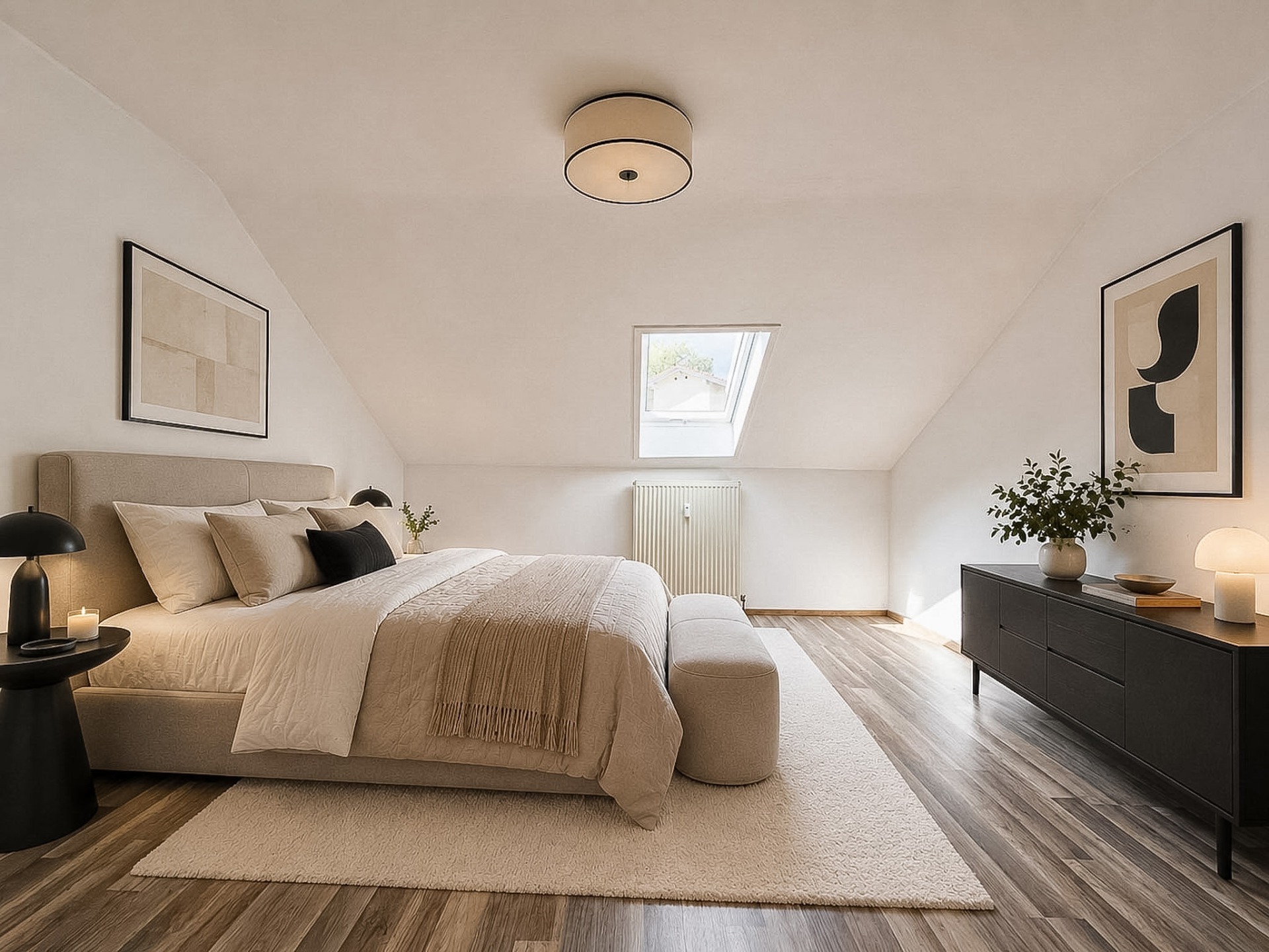 Schlafzimmer im EG (Bestand) - KI generiert