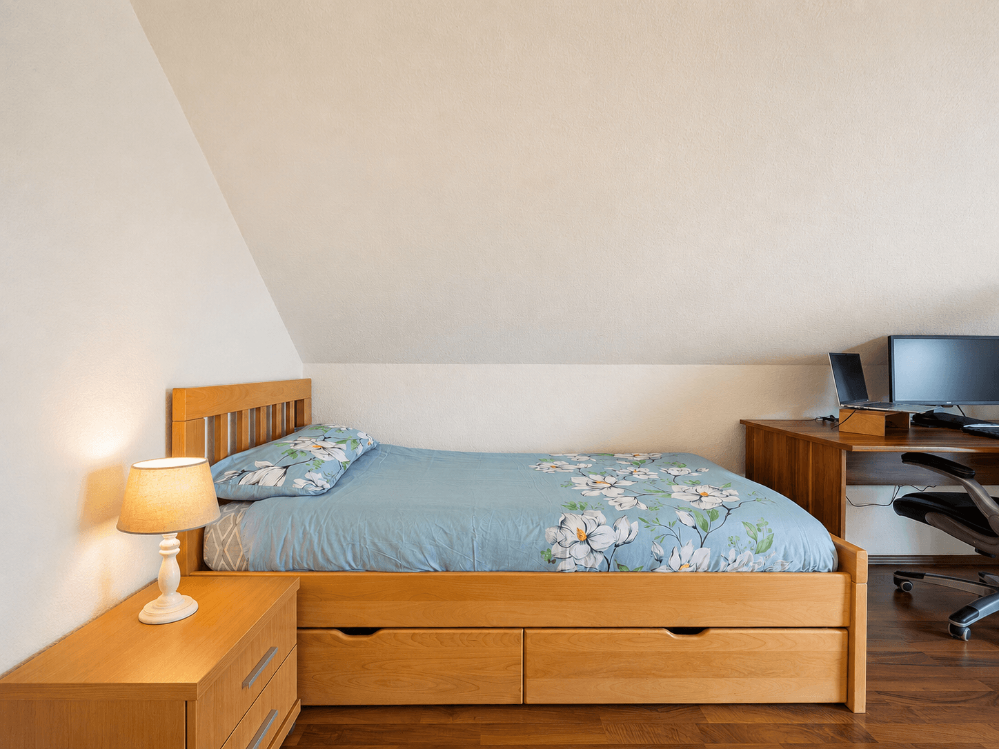 Schlafzimmer oder Büro