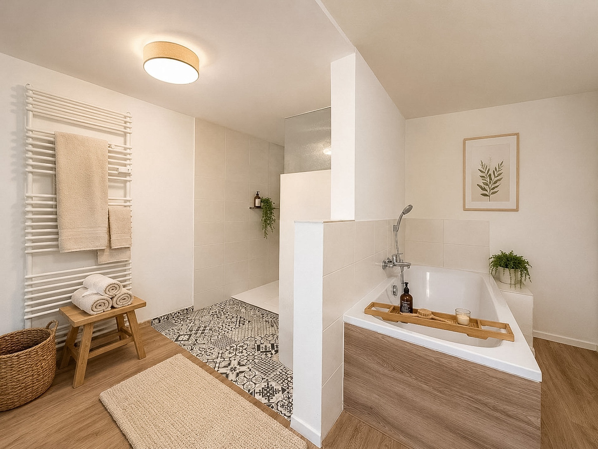 Badezimmer im EG (Bestand) - KI generiert