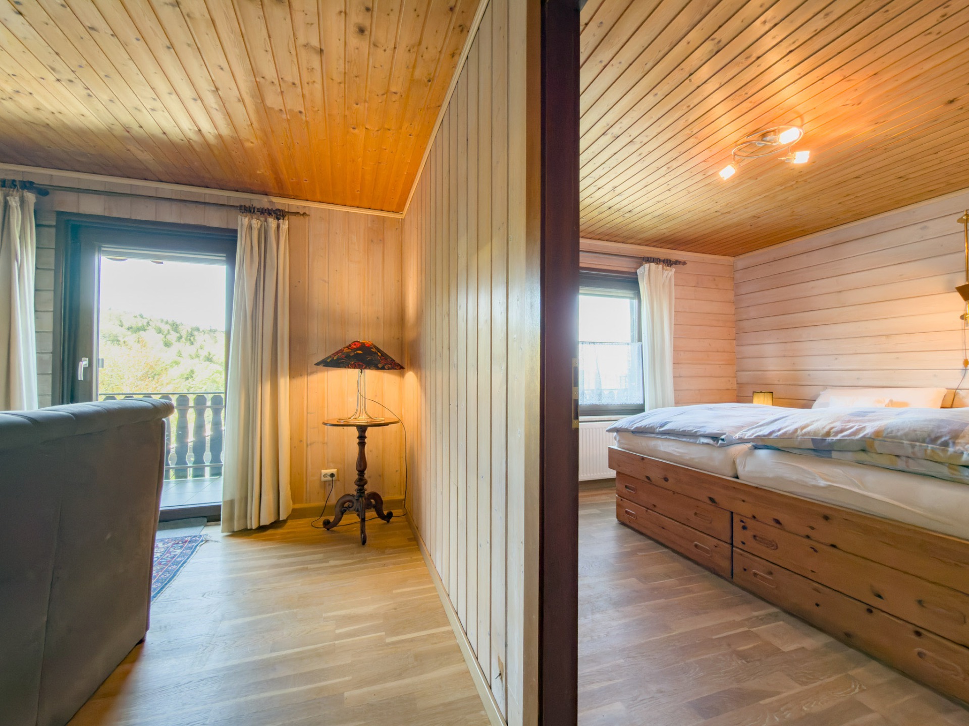 Wohnzimmer | Schlafzimmer im OG