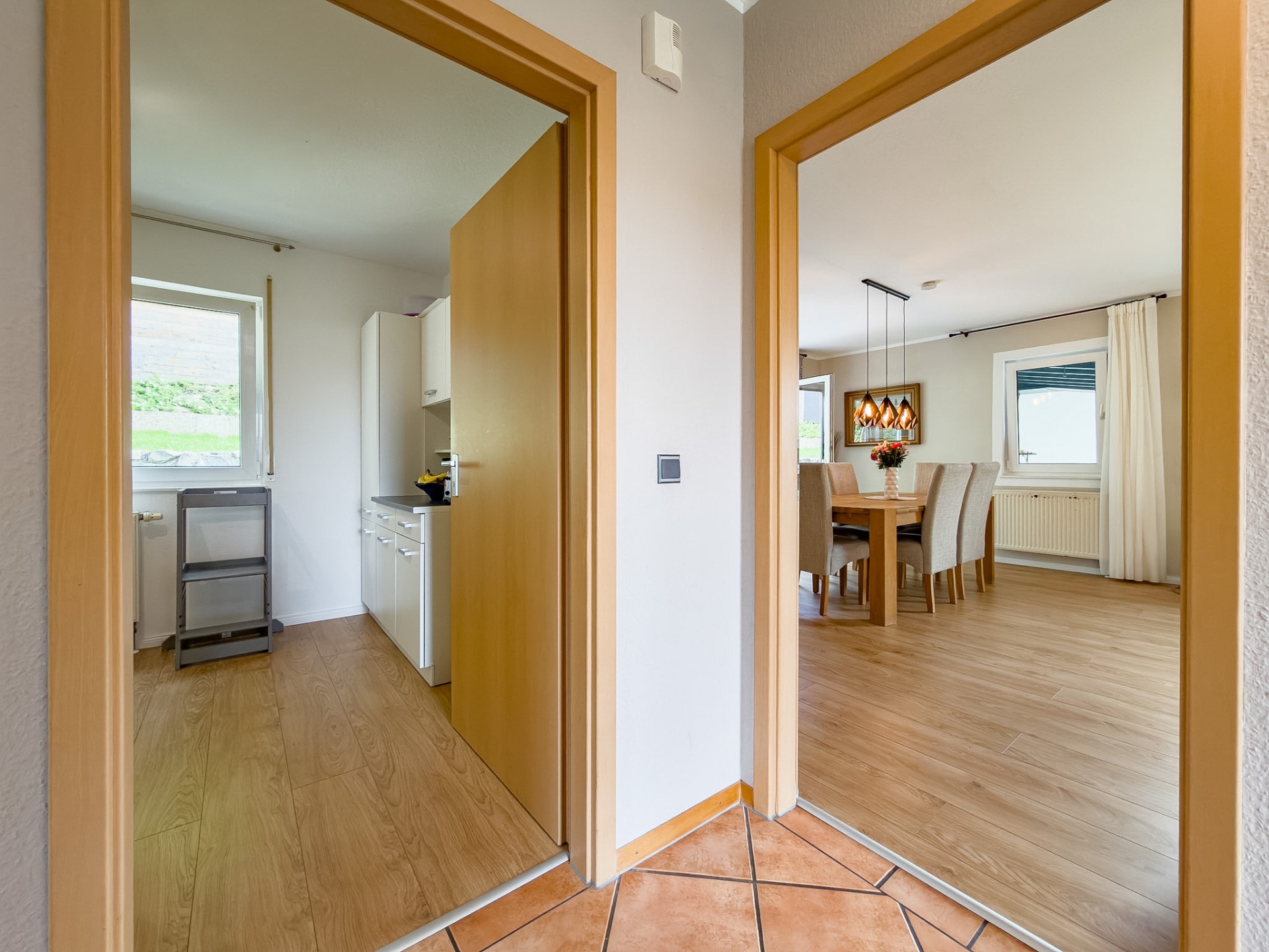 Küche/Wohn- und Esszimmer