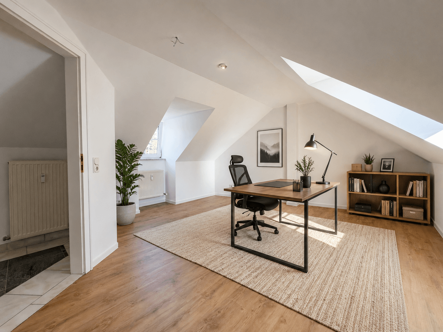 Büro oder Kinderzimmer - KI generiert