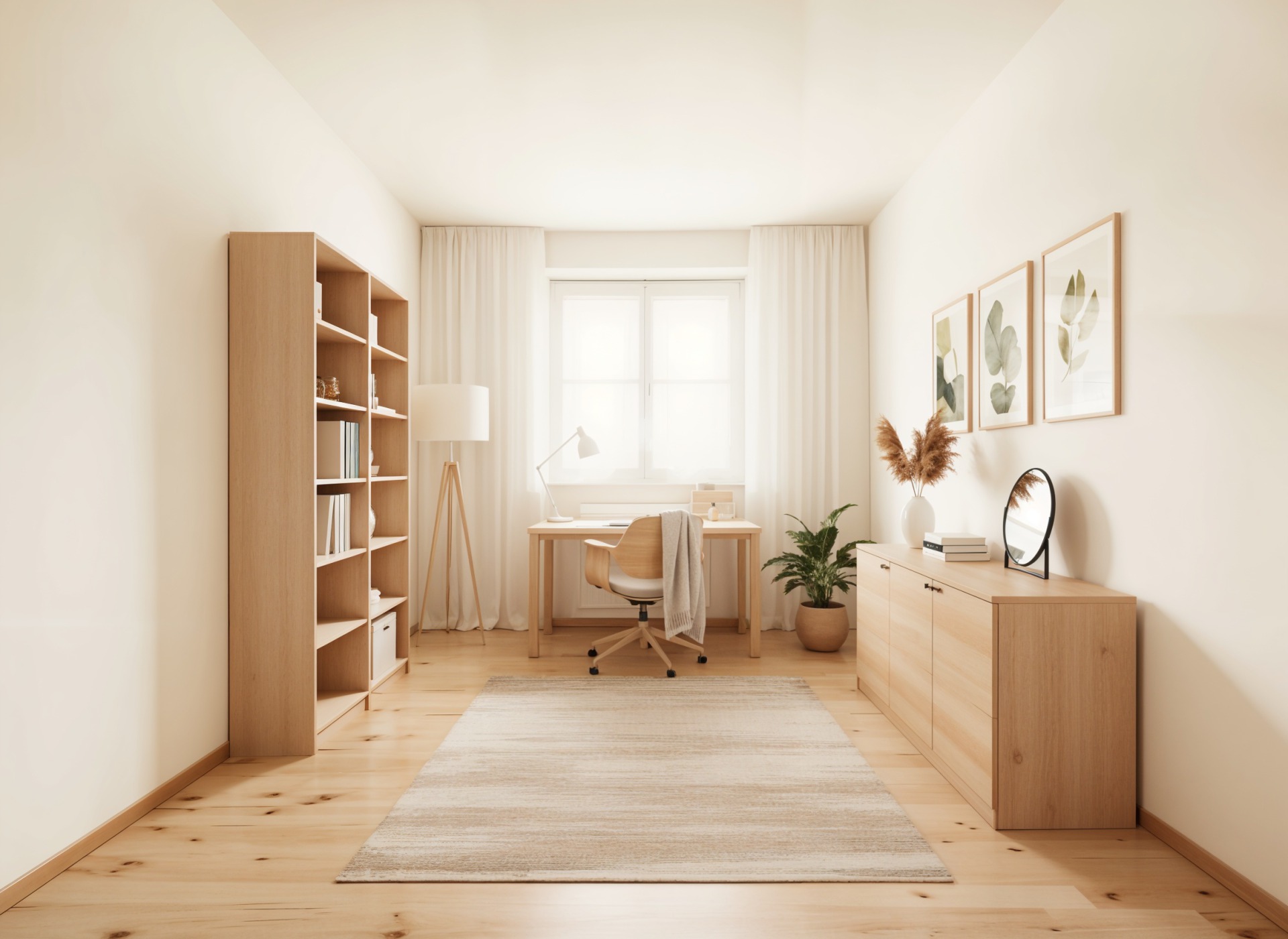 Whg. EG, Büro - (KI generiert) - (KI generiert)