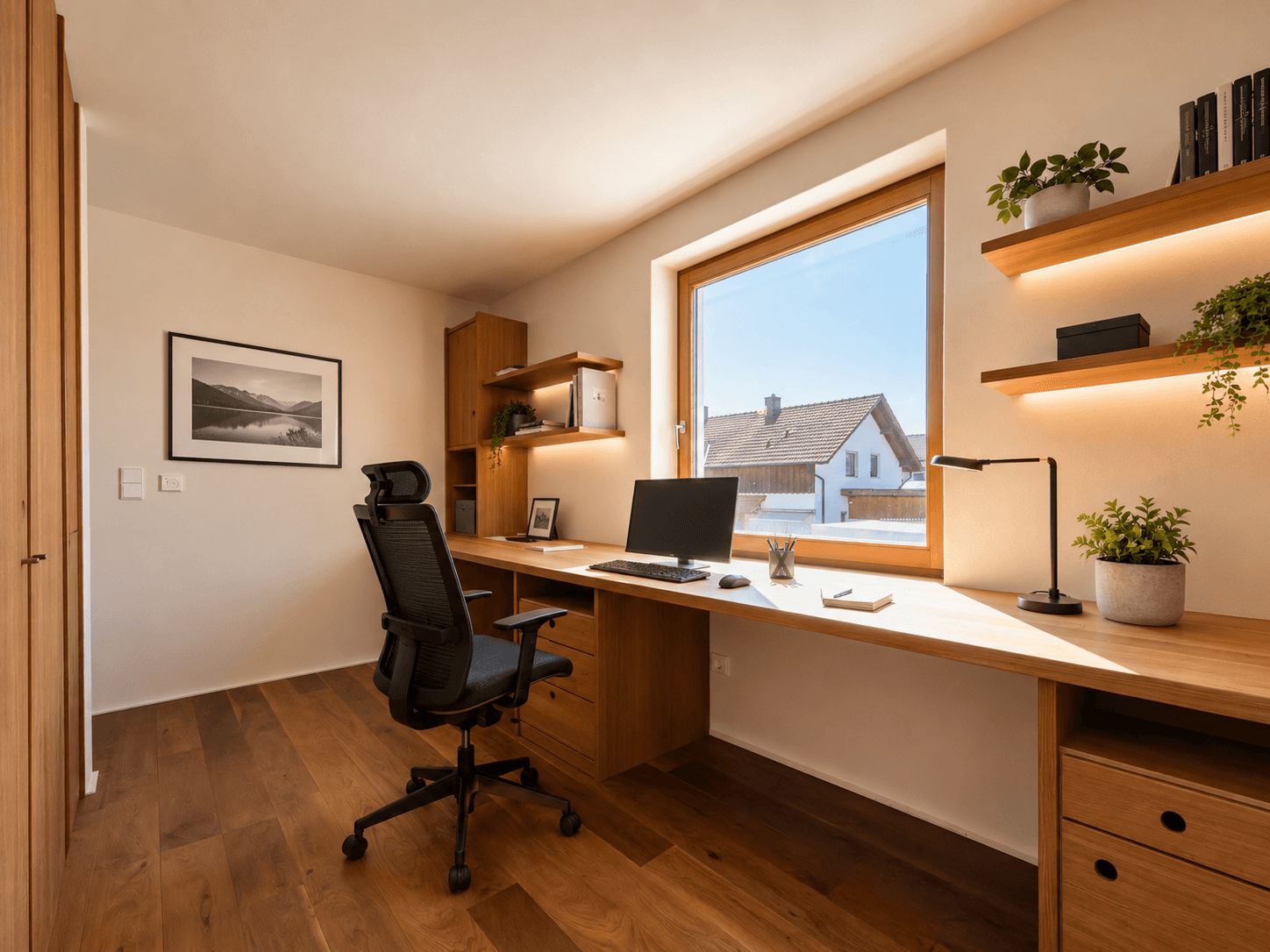 Arbeitszimmer (KI generiert)