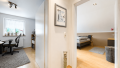 Büro und Schlafzimmer