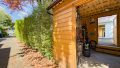 Gartenhaus mit Zugang zur Parallelstraße