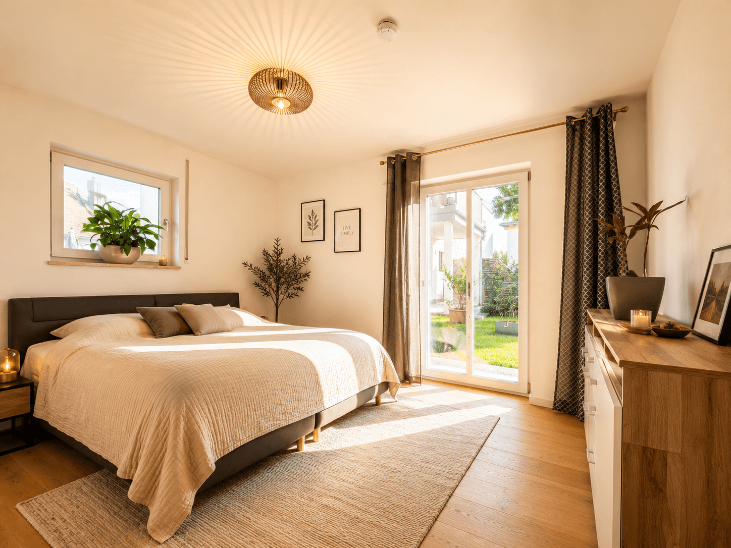 Schlafzimmer (KI bearbeitet)