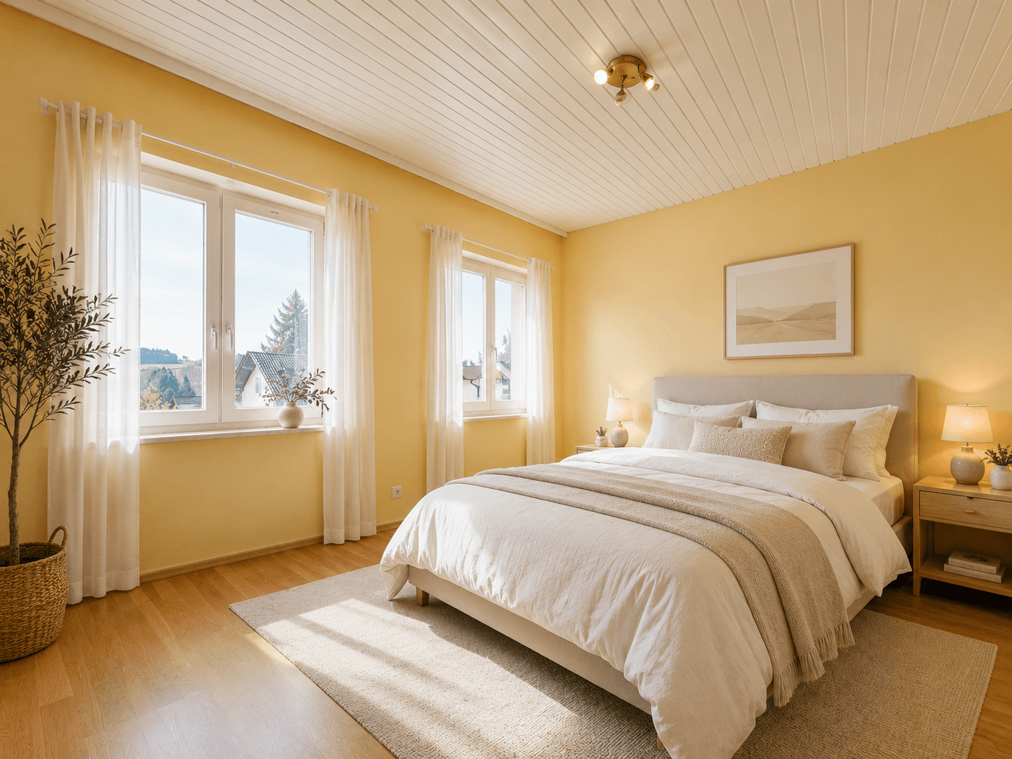 Schlafzimmer 2 im EG (KI generiert)