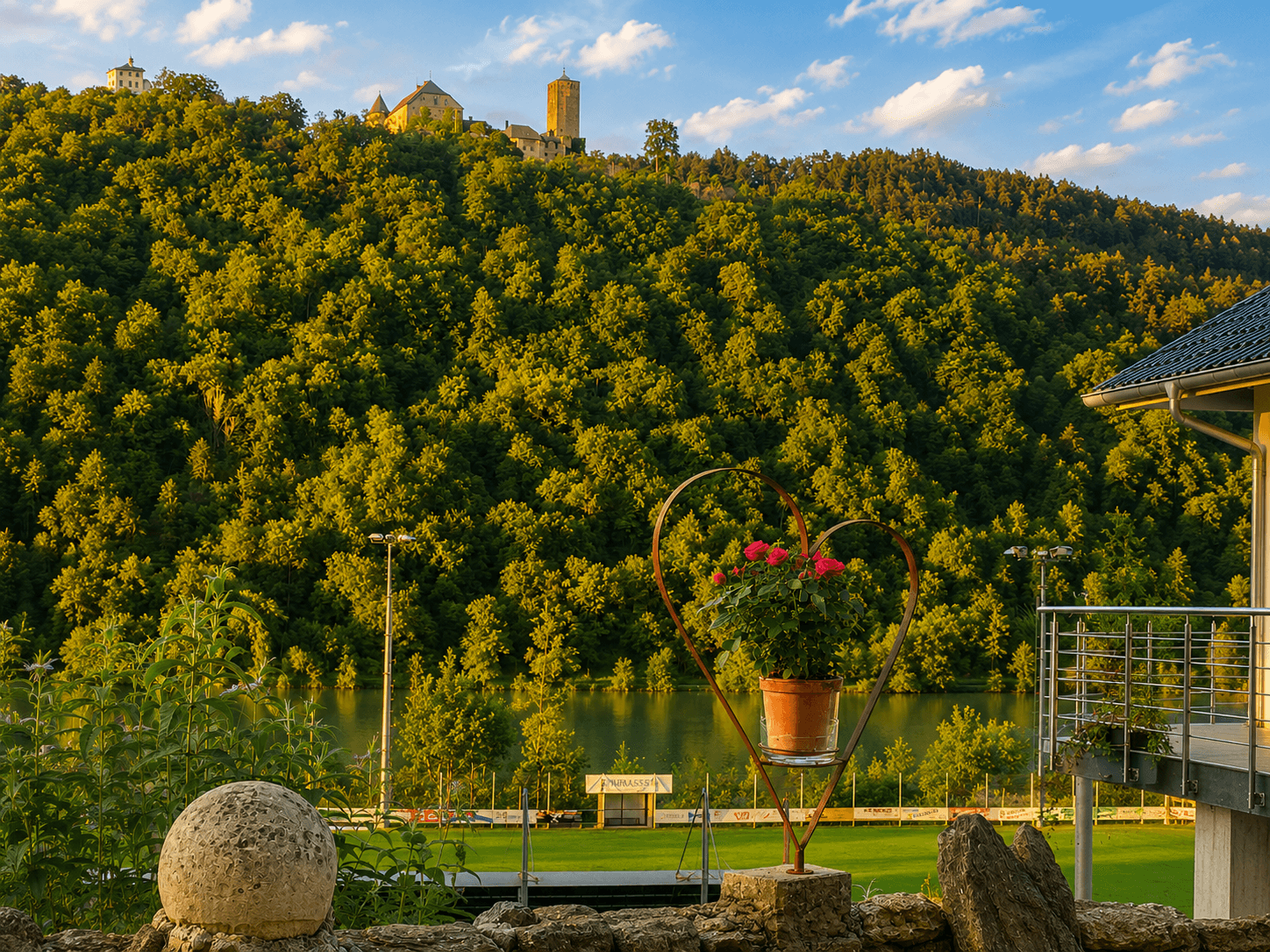 Lage an der Donau