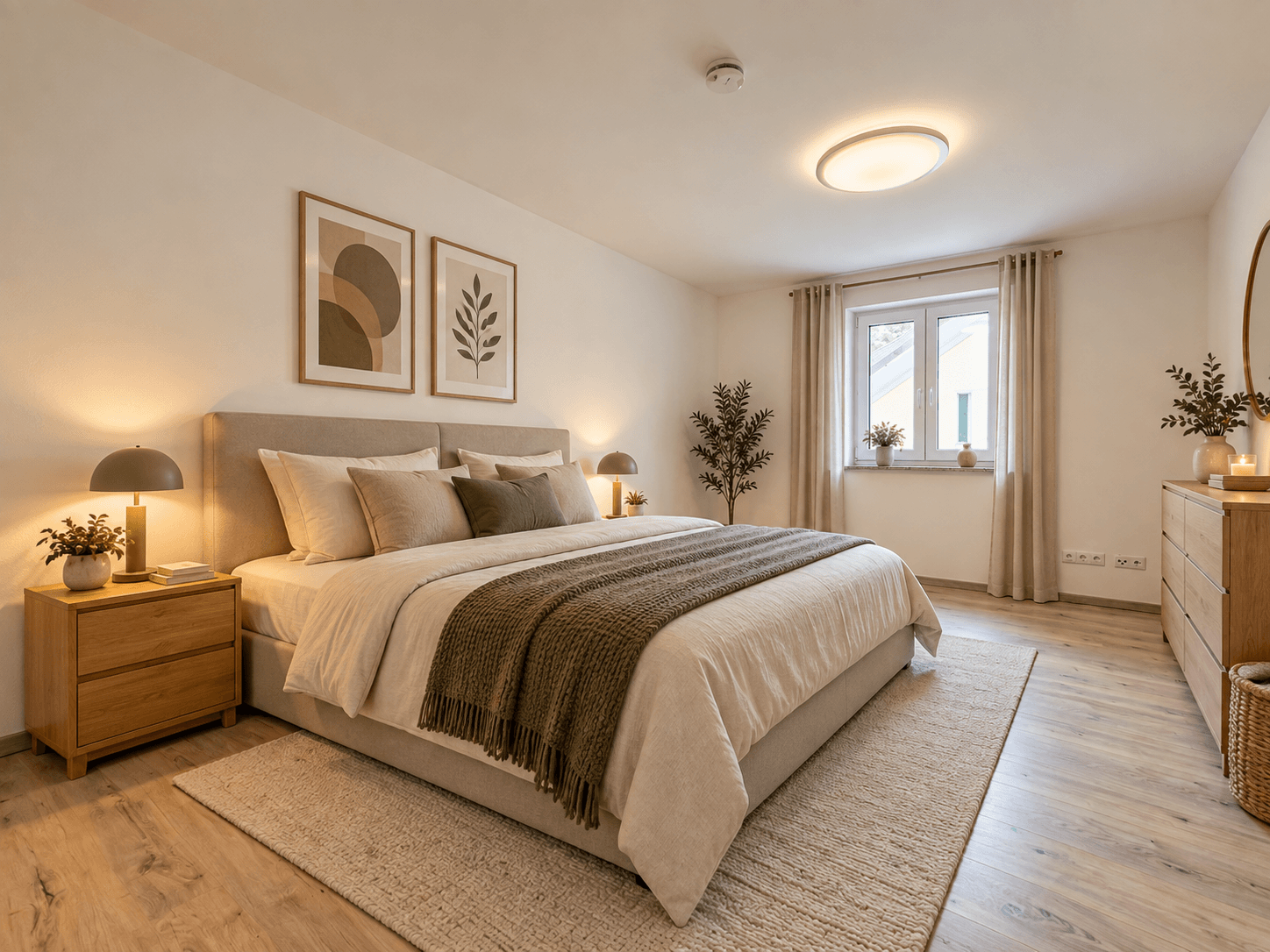 Schlafzimmer - KI generiert