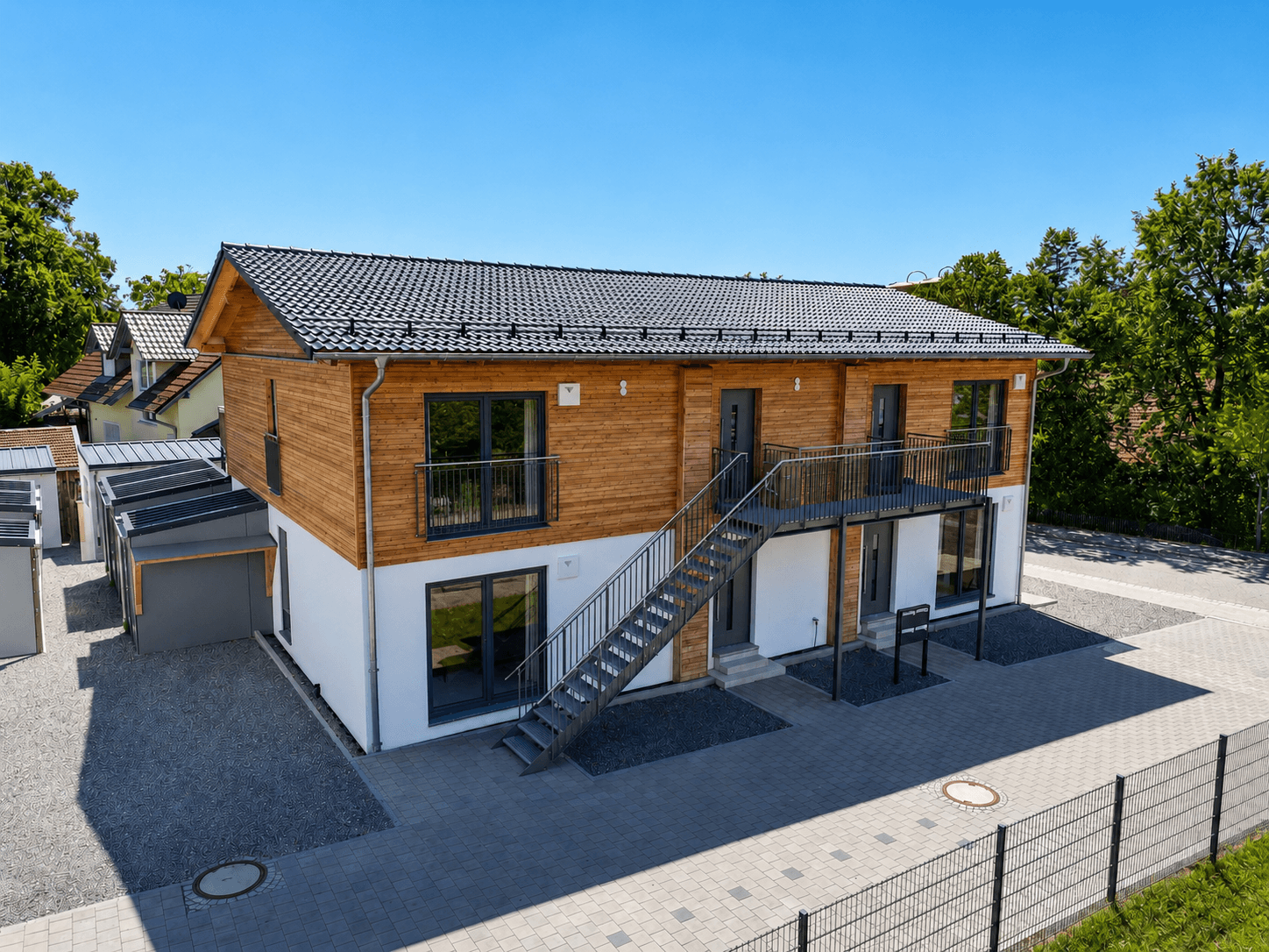 Außenansicht Beispiel-Wohnhaus