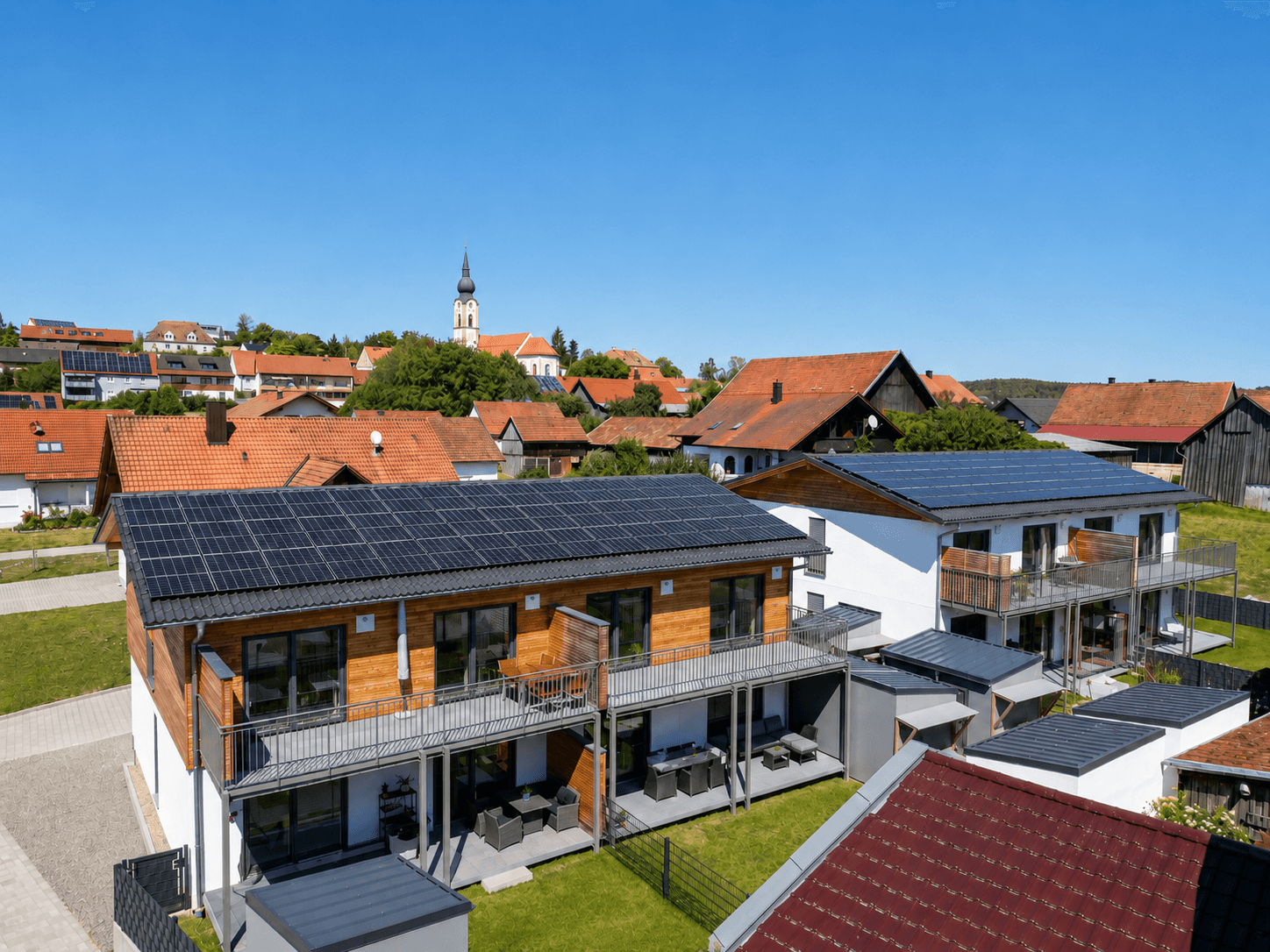 Außenansicht Beispiel-Wohnhaus