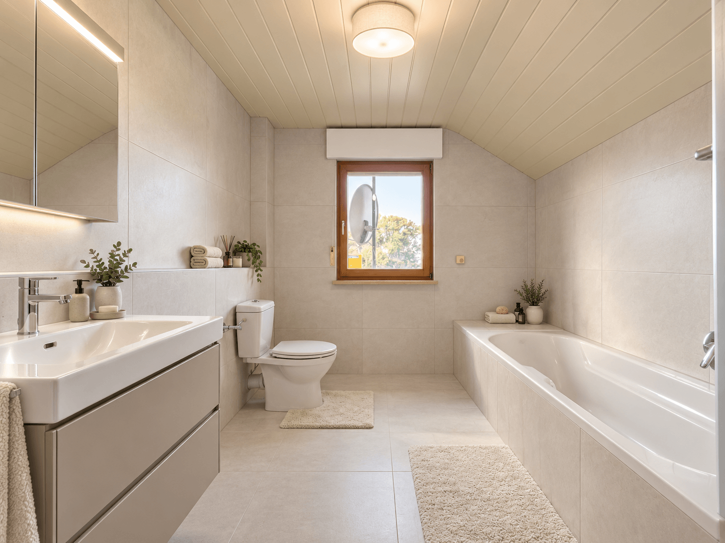 KI generiert - Badezimmer OG