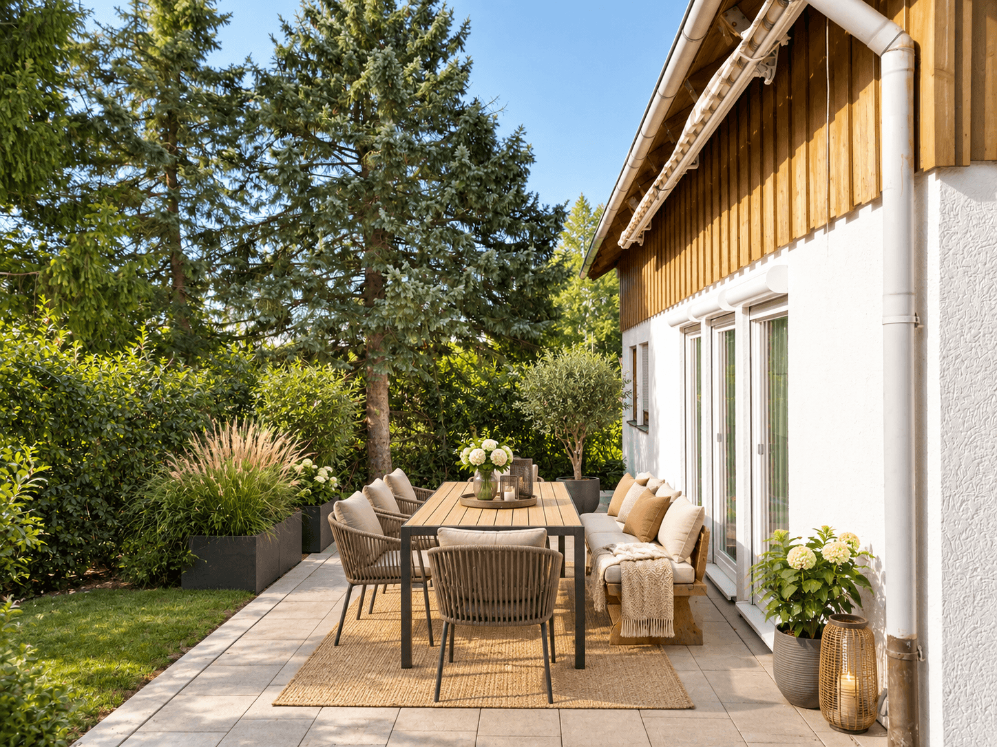 KI optimiert - Terrasse