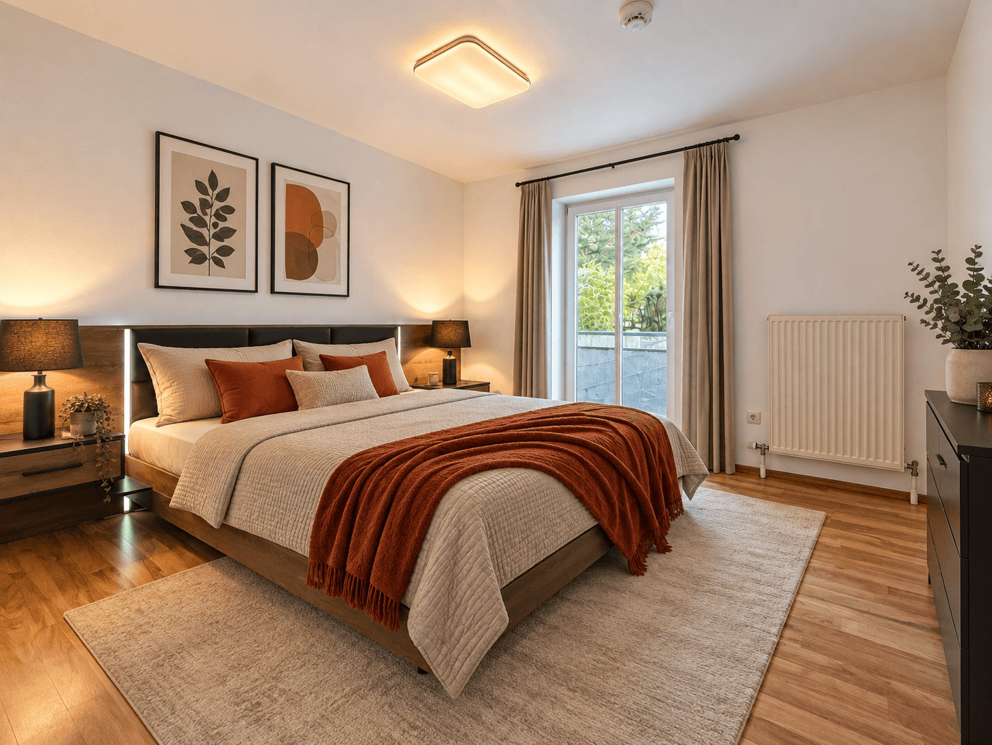 KI generiert - Schlafzimmer