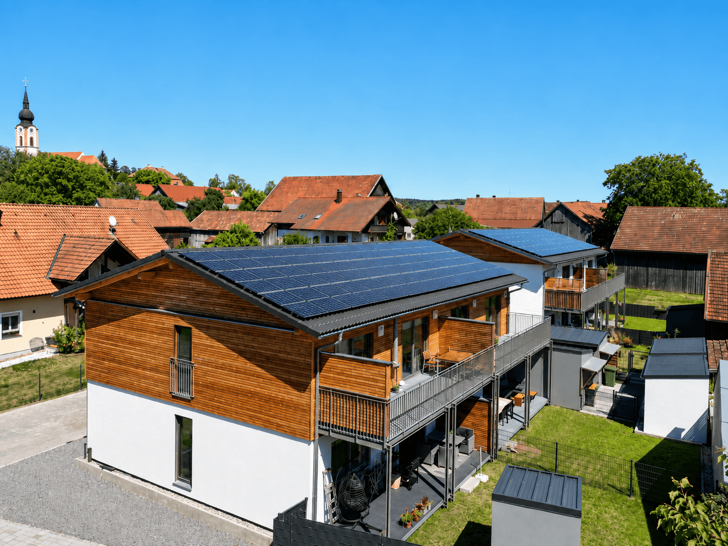 Außenansicht Beispiel-Wohnhaus