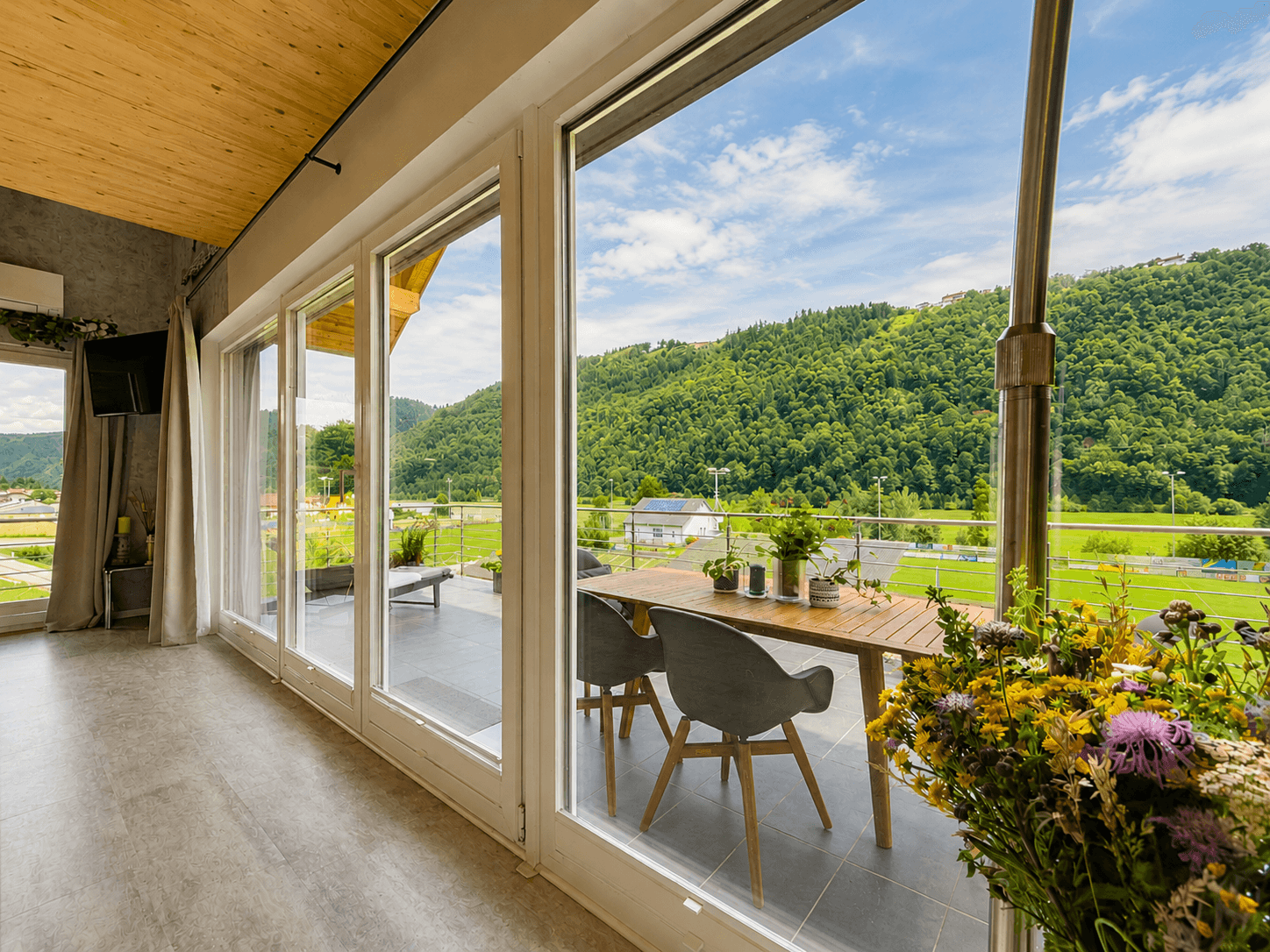 Fensterfront | Zugang Terrasse