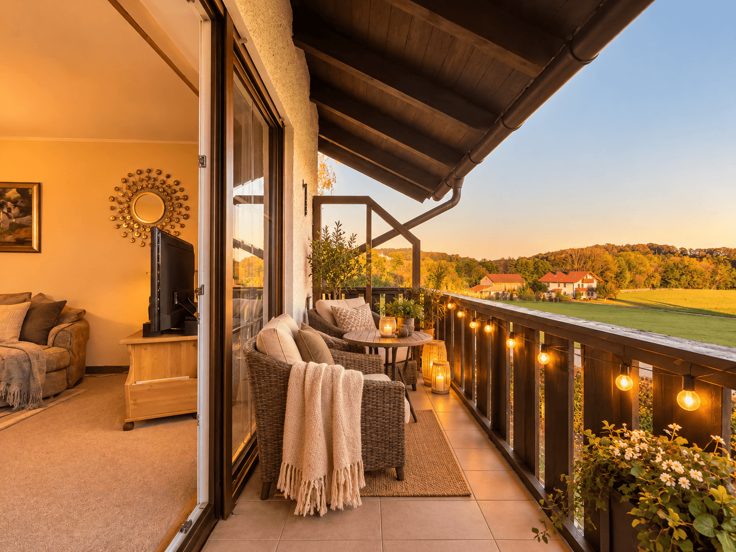 Balkon - mit KI visualisiert
