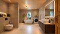 Badezimmer im EG (KI generiert) 