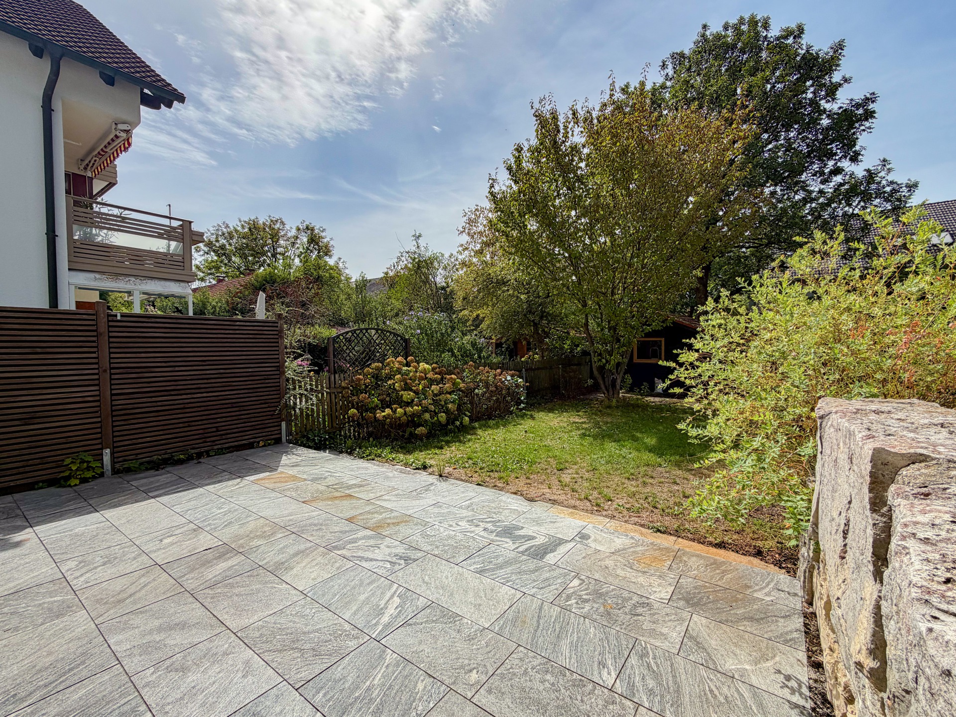 Garten mit Terrasse