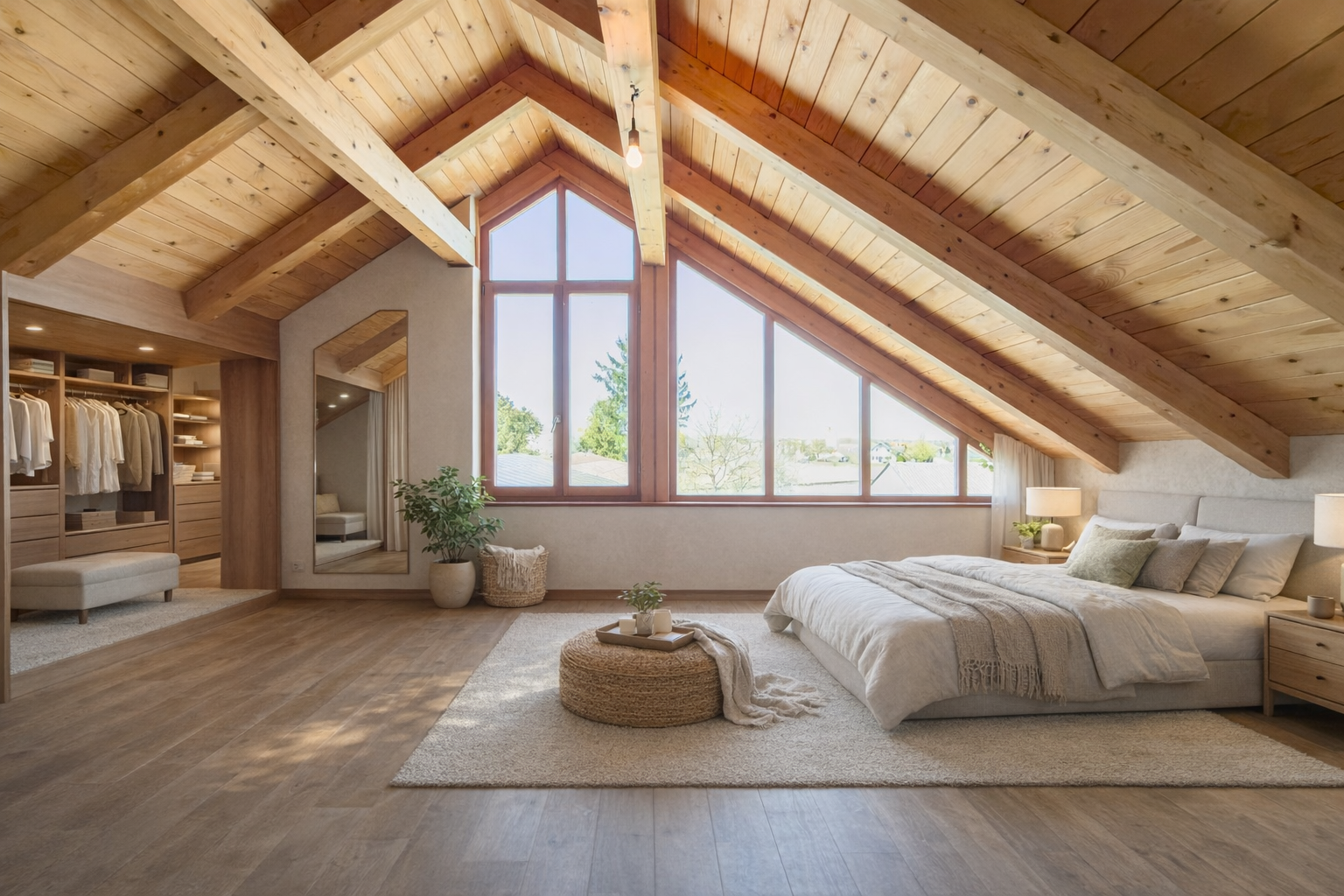 Schlafzimmer OG (KI generiert)