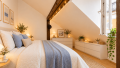 Schlafzimmer - mit KI eingerichtet